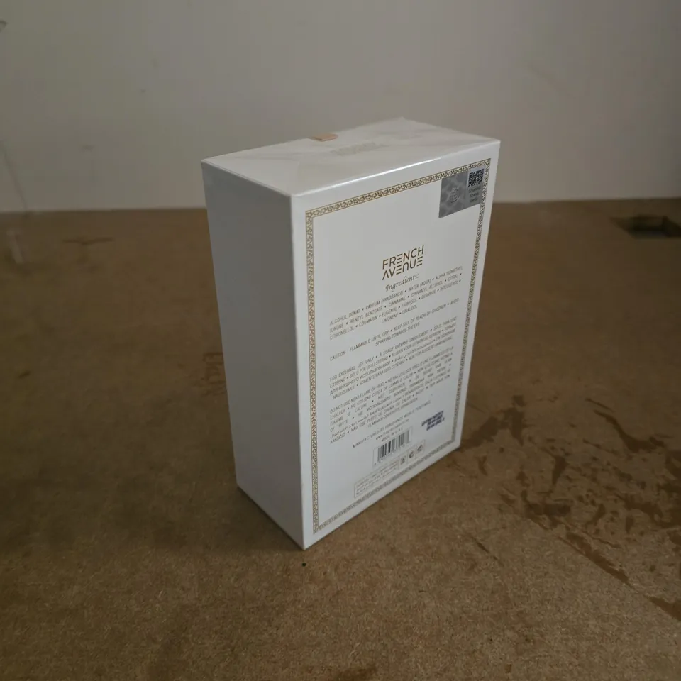 BOXED AND SEALED FRENCH AVENUE ESSENCE DE BLANC 100ML EDP BY FA PARIS 