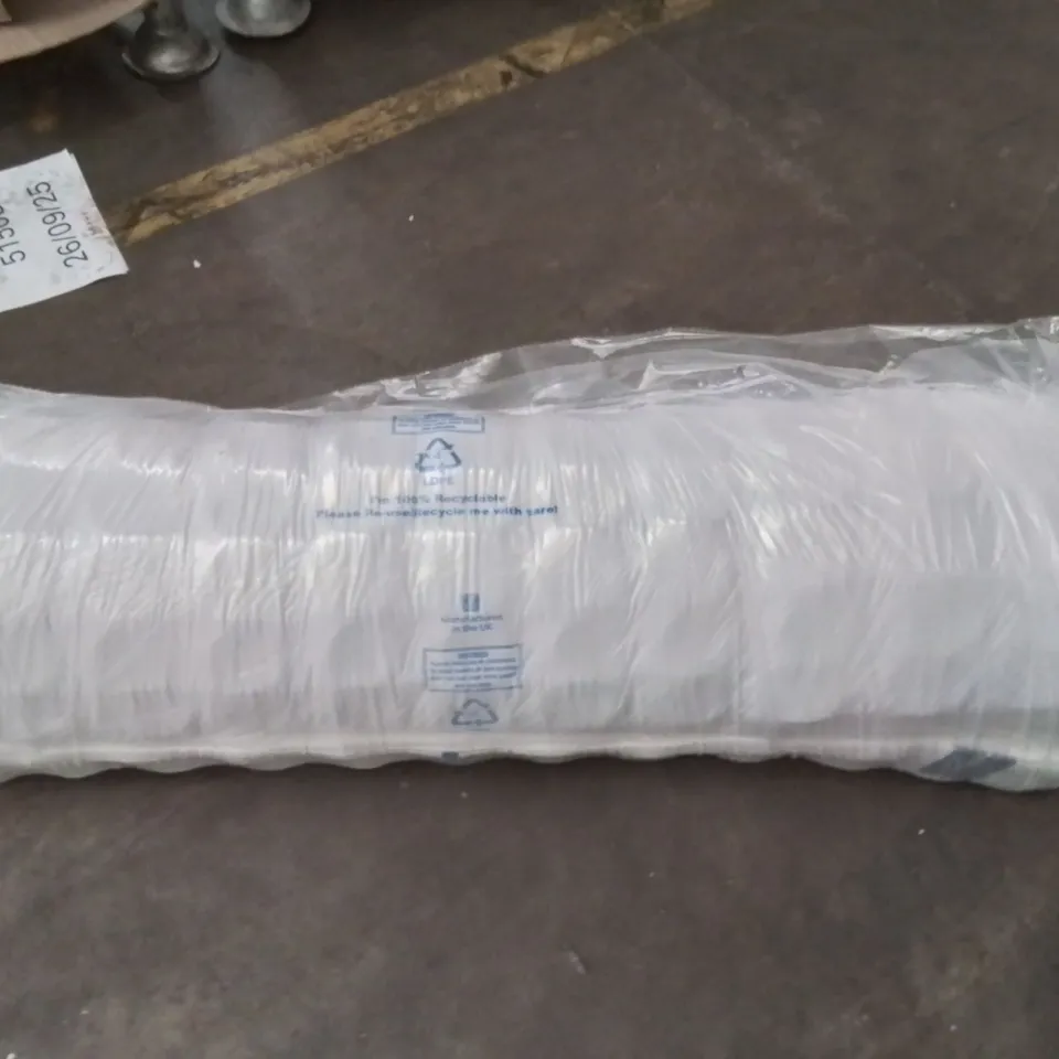 QUALITY BAGGED SERENITY COMFORT COIL SPRING AND ECO-FOAM HYBRID 135cm DOUBLE MATTRESS 