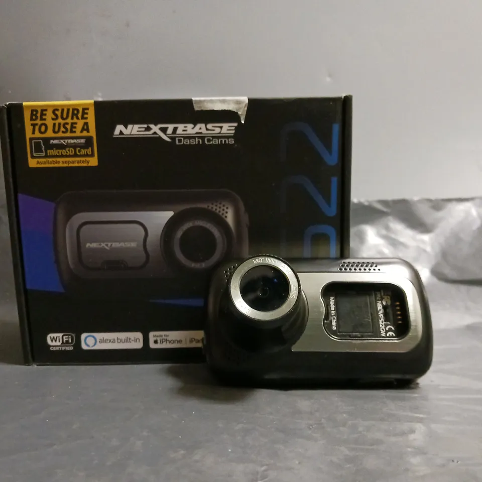 BOXED NEXTBASE DASH CAM 522