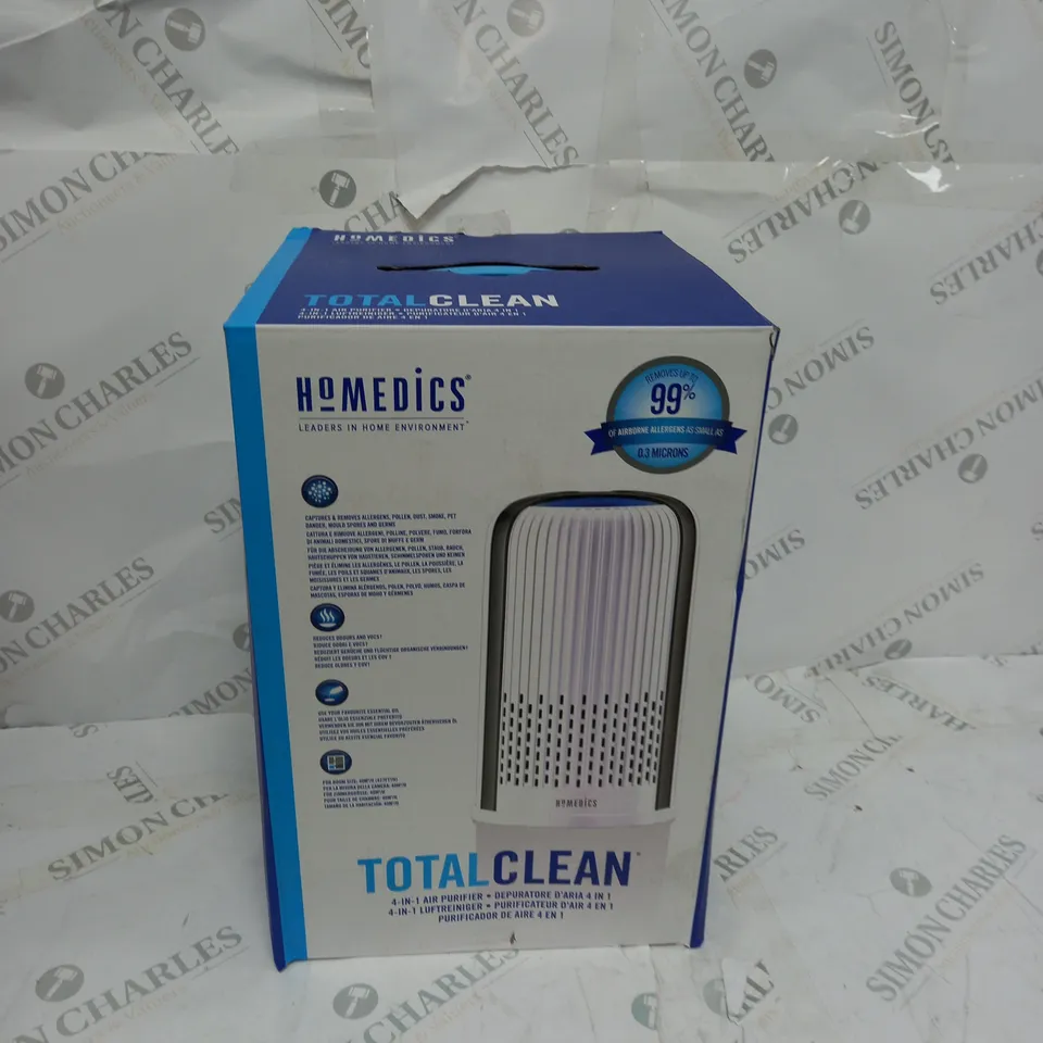 HOMEDICS TOTALCLEAN 4 IN 1 AIR PURIFIER 