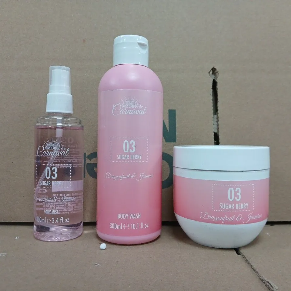 AMOUR DE CARNAVAL BODY TRIO SET