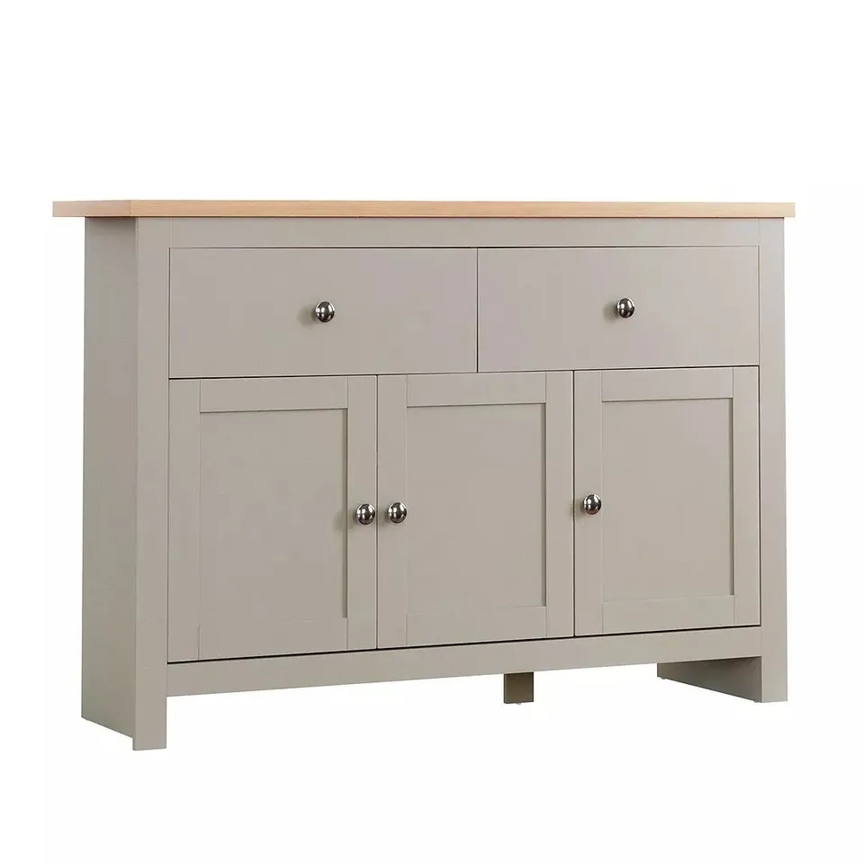 VIDA DESIGNS ARLINGTON 2 DRAWER, 3 DOOR SIDEBOARD - COLLECTION ONLY