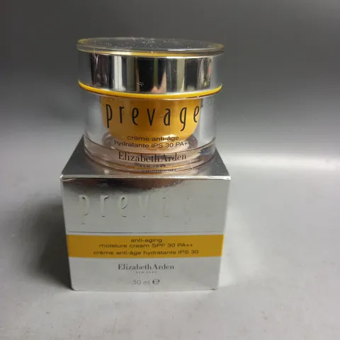 BOXED ELIZABETH ARDEN PREVAGE ANTI-AGING MOISTURE CREAM SPF 30 50ML
