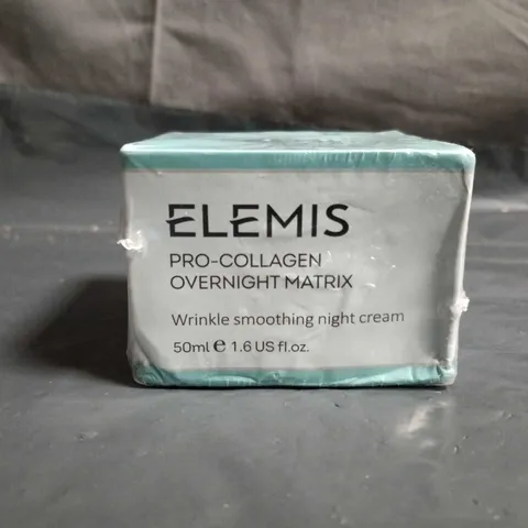 ELEMIS PRO-COLLAGEN OVERNIGHT MATRIX WRINKLE-SMOOTHING NIGHT CREAM, 50ML