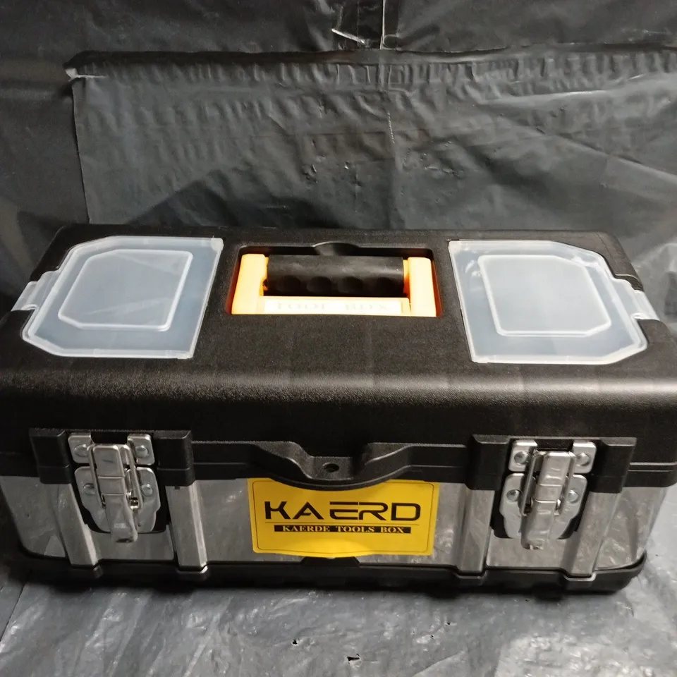 KAERD TOOLS BOX – PORTABLE PLASTIC TOOLBOX 