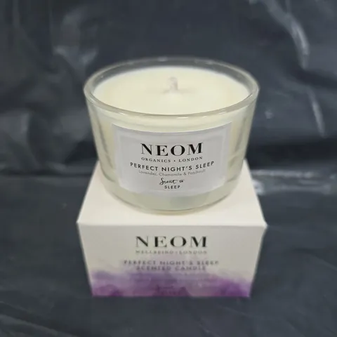 BOXED NEOM PERFECT NIGHT'S SLEEP SCENTED CANDLE