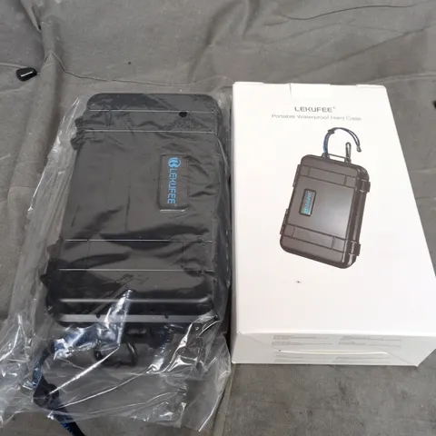 BOXED LEKUFEE PORTABLE WATERPROOF HARD CASE