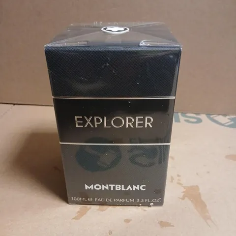 BOXED AND SEALED MONT BLANC EXPLORER EAU DE PARFUM 100ML