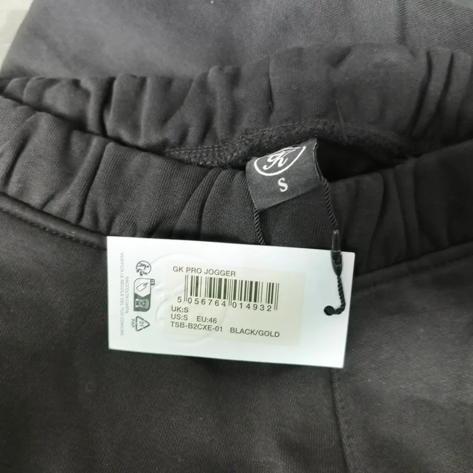 GYMKING UK SIZE S GK PRO JOGGER – BLACK