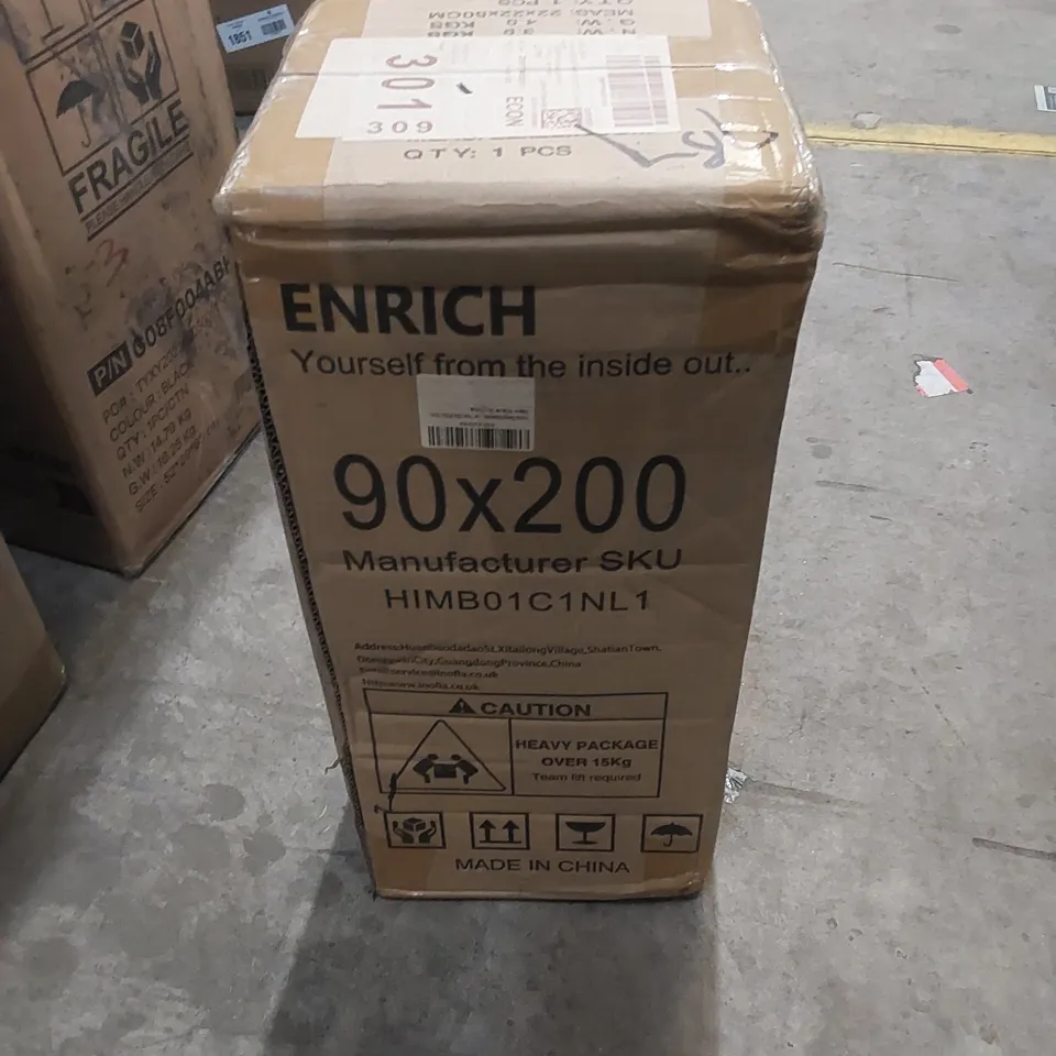 BOXED INOFIA MATTRESS TOPPER // SIZE: 90 X 200 X 5.5cm