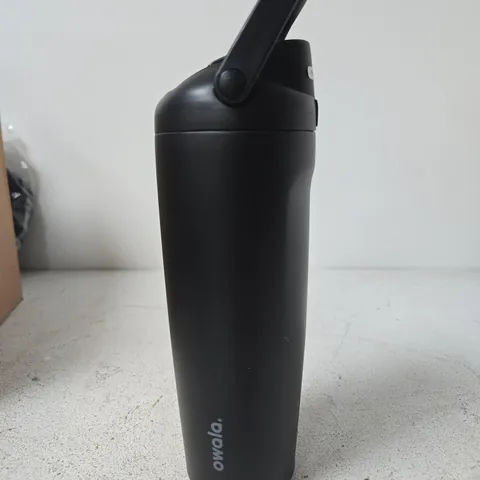 OWALA WATER BOTTLE – BLACK, FLIP TOP LID