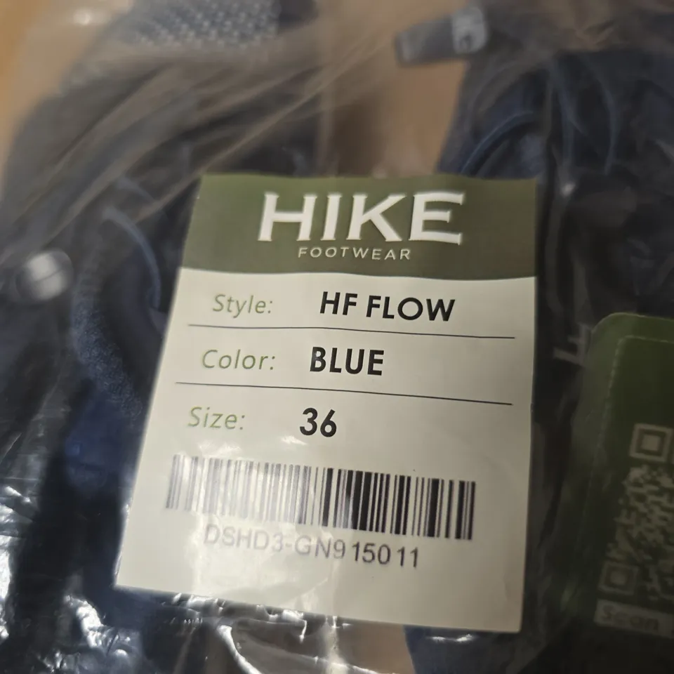 HIKE HF FLOW TRAINERS – BLUE, EU SIZE 36
