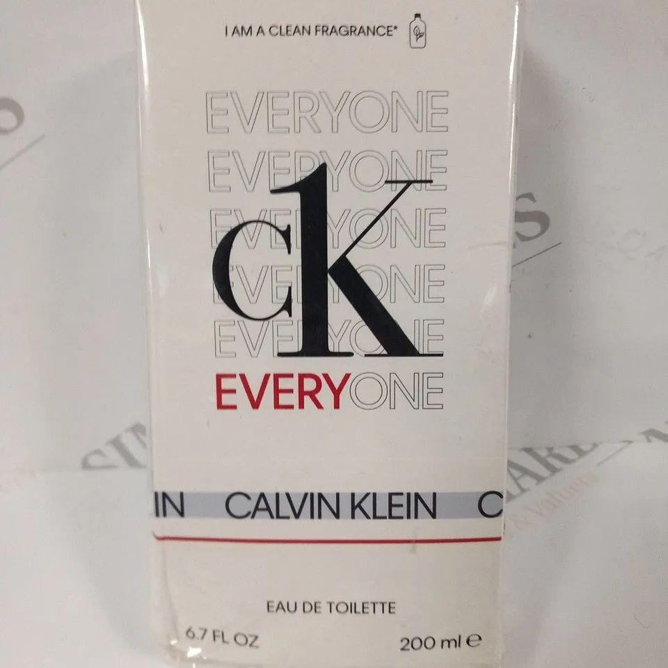 BOXED AND SEALED CK EVERYONE CALVIN KLEIN EAU DE TOILETTE 200ML