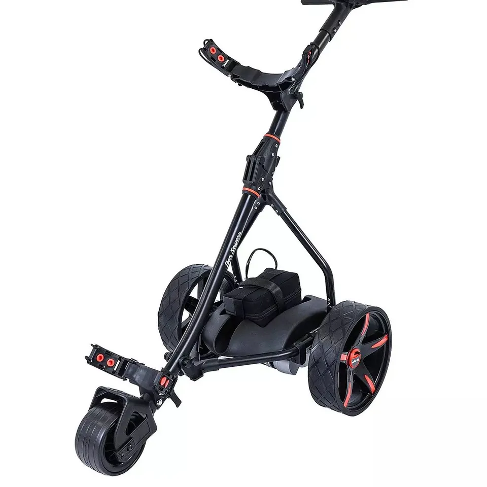 BEN SAYERS 18-HOLE LITHIUM BATTERY ELECTRIC TROLLEY - BLACK/RED - COLLECTION ONLY UNBOXED RRP £449.99