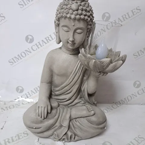 GARDEN REFLECTIONS BUDDHA SOLAR LIGHT