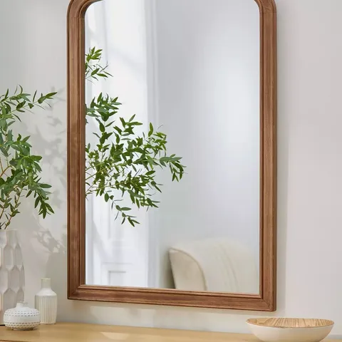 ANTIQUE STYLE WALL MIRROR 91 X 61CM BOXED - COLLECTION ONLY