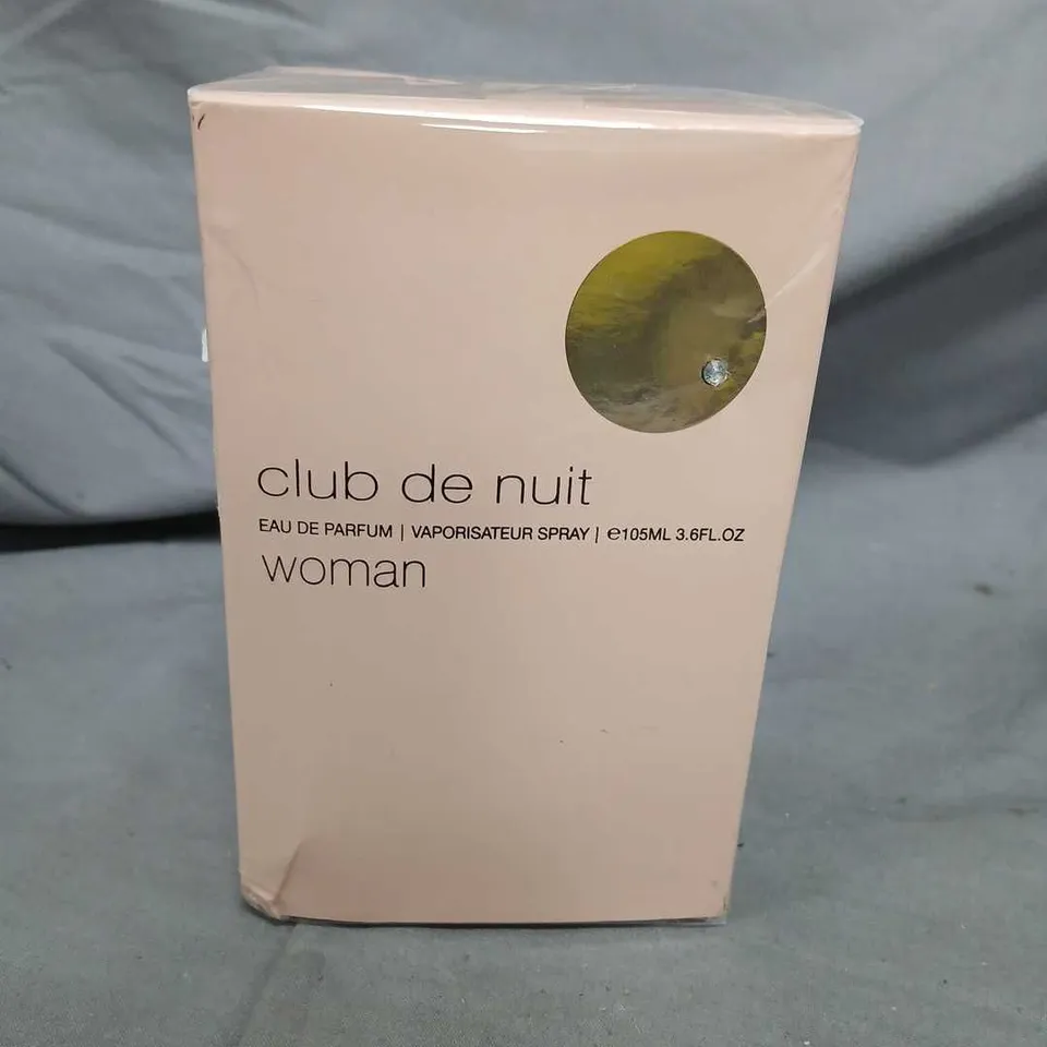 BOXED AND SEALED CLUB DE NUIT EAU DE PARFUM WOMAN 105ML