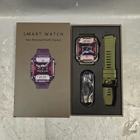 BOXED HEALTH TRACKING SMART WATCH