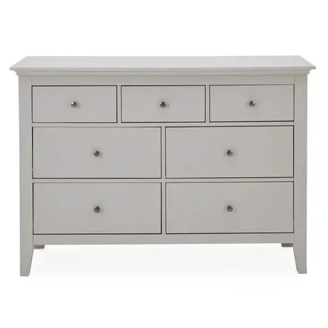 BOXED LYNTON 7 DRAWER CHEST - GREY (2 BOXES)
