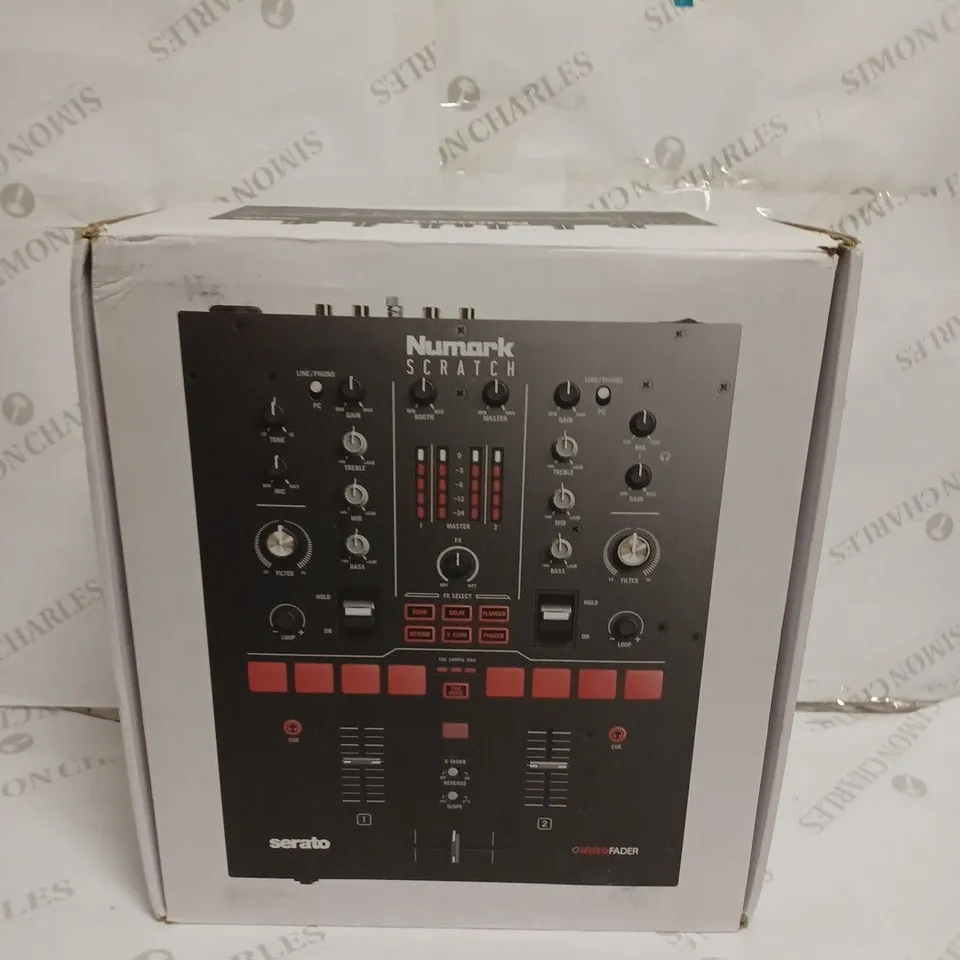 NUMARK SCRATCH 2-CHANNEL SCRATCH MIXER FOR SERATO DJ PRO