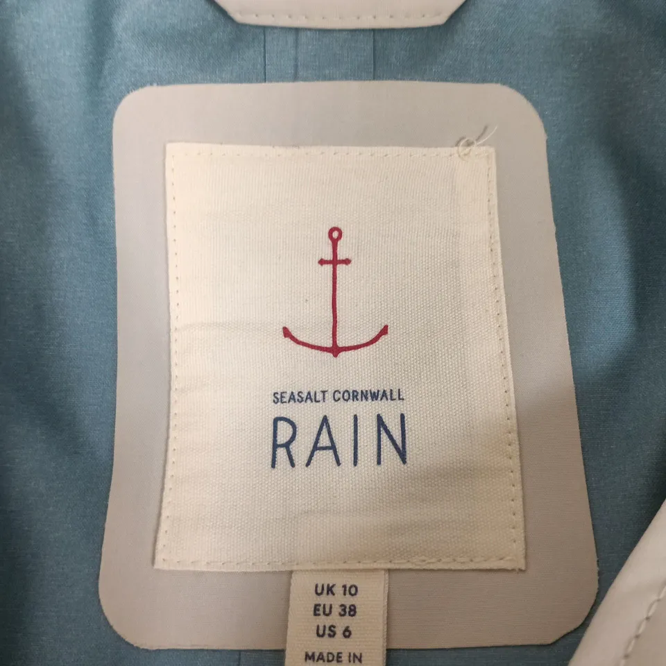 SEASALT CORNWALL RAIN WOMEN'S LIGHTWEIGHT RAINCOAT – UK 10 (EU 38, US 6)