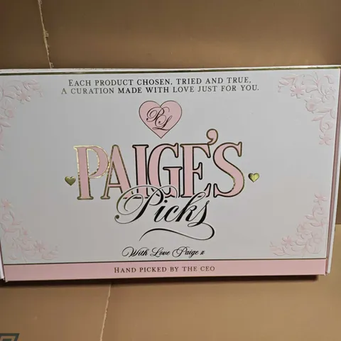SEALED PAIGE'S PICKS GIFT BOX SET – WITH LOVE PAIGE 