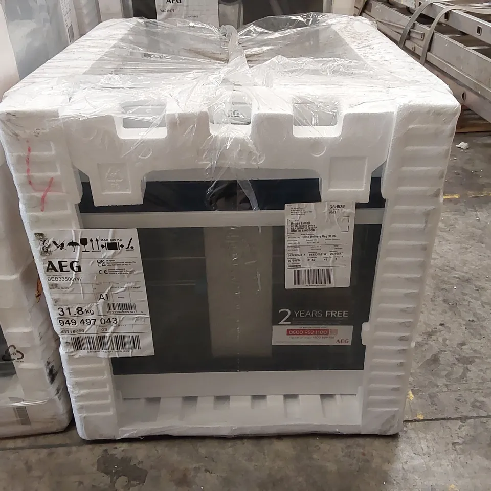AEG BEB335061W 6000 SURROUNDCOOK BUILT-IN ELECTRIC SINGLE OVEN