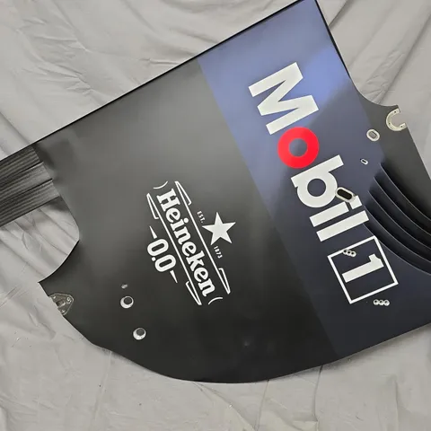 REAR WING END PLATE FROM UNSPECIFIED RED BULL FORMULA 1 CAR 