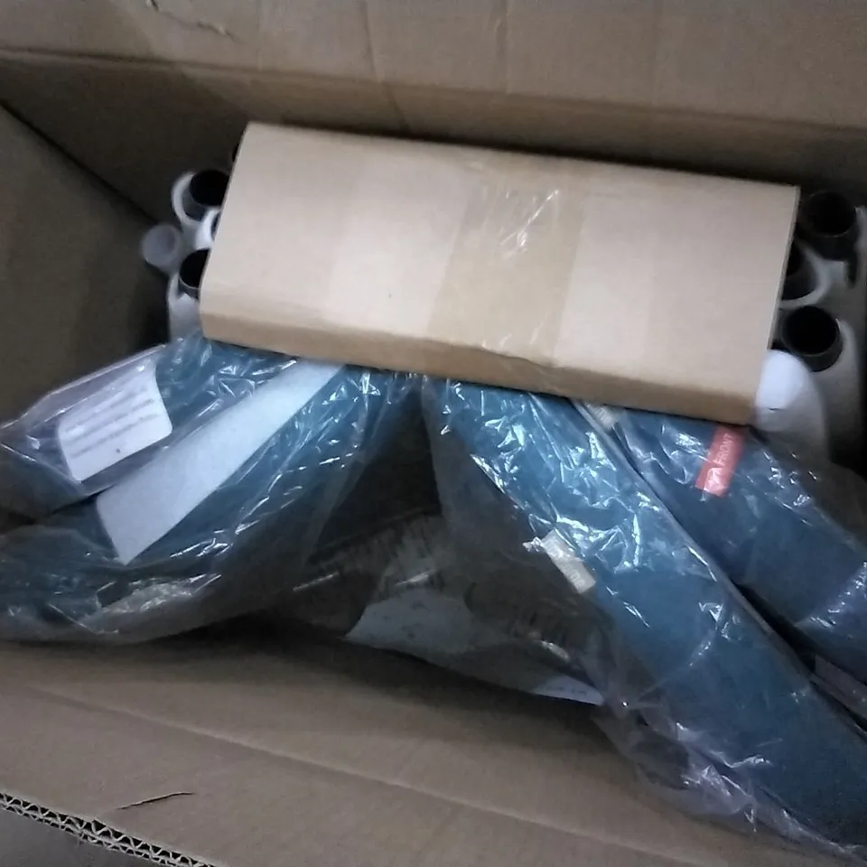 BOXED PAIR OF OCEAN BLUE DINING CHAIRS 