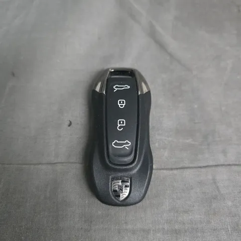 Porsche Key Fob – 3-Button Trunk/Lock/Unlock – Black