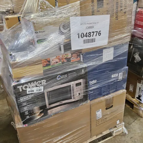 PALLET OF APPROXIMATELY 19 UNPROCESSED RAW RETURN HOUSEHOLD AND ELECTRICAL GOODS TO INCLUDE;