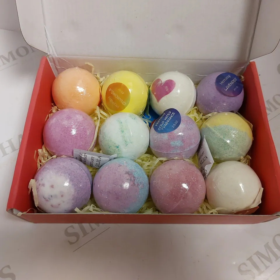BOXED HOMASY BATH BOMBS 