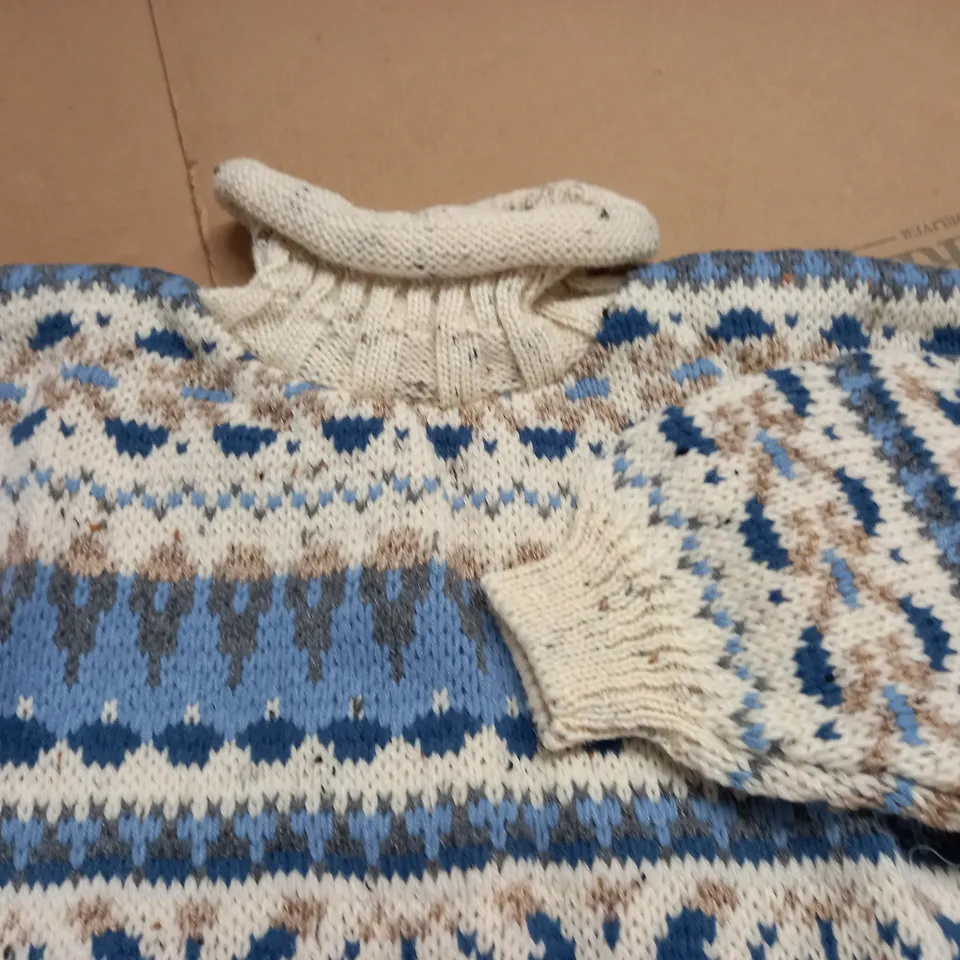 LOT OF 15 OPEN DITCH PATTERENED KNIT JUMPERS - SIZE UNSPECIFIED
