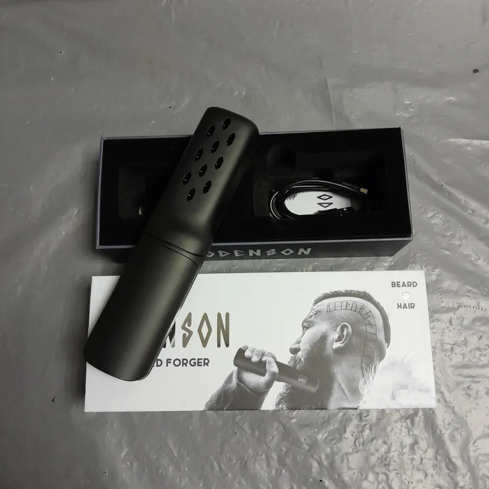 BOXED ODENSON BEARD FORGER IN BLACK