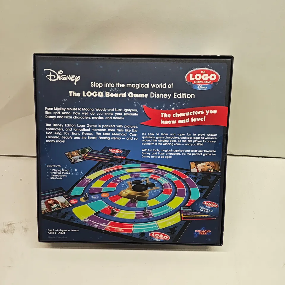 SEALED DISNEY THE LOGO BOARD GAME