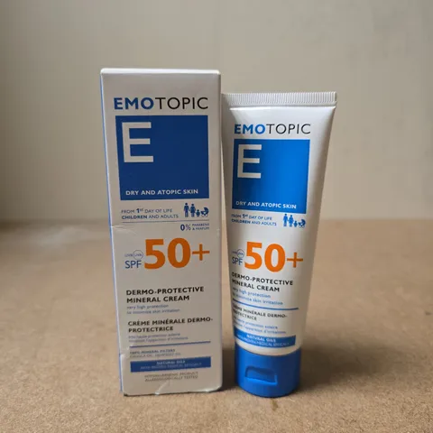 BOXED EMOTOPIC DERMO-PROTECTIVE MINERAL CREAM SPF50+ (75ML)