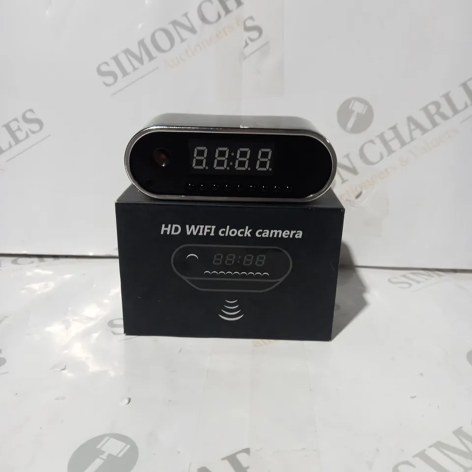 BOXED HD WIFI CLOCK CAMERA