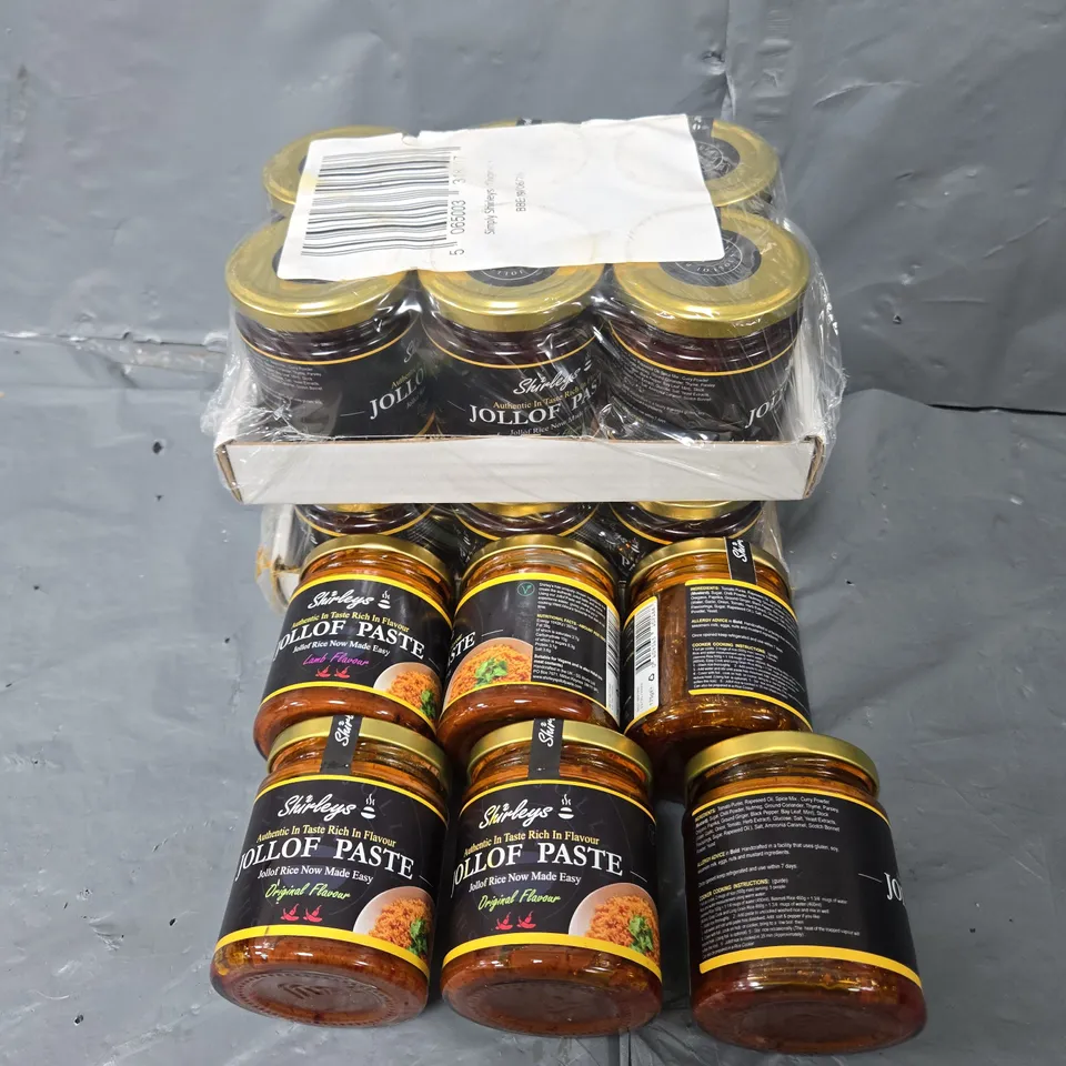APROXIMATELY 15 POTS OF SHIRLEYS JOLLOF PASTE 