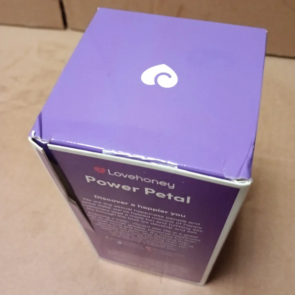 SEALED LOVEHONEY POWER PETAL PLEASURE AIR TOY