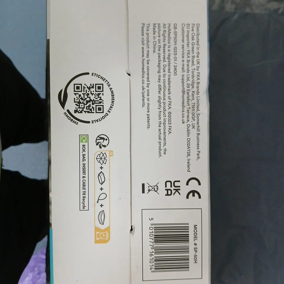 HoMedics Shiatsu Pillow + Heat Massager (Model SP-S50H)