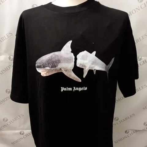 PALM ANGELS CLASSIC SHARK T-SHIRT SIZE L