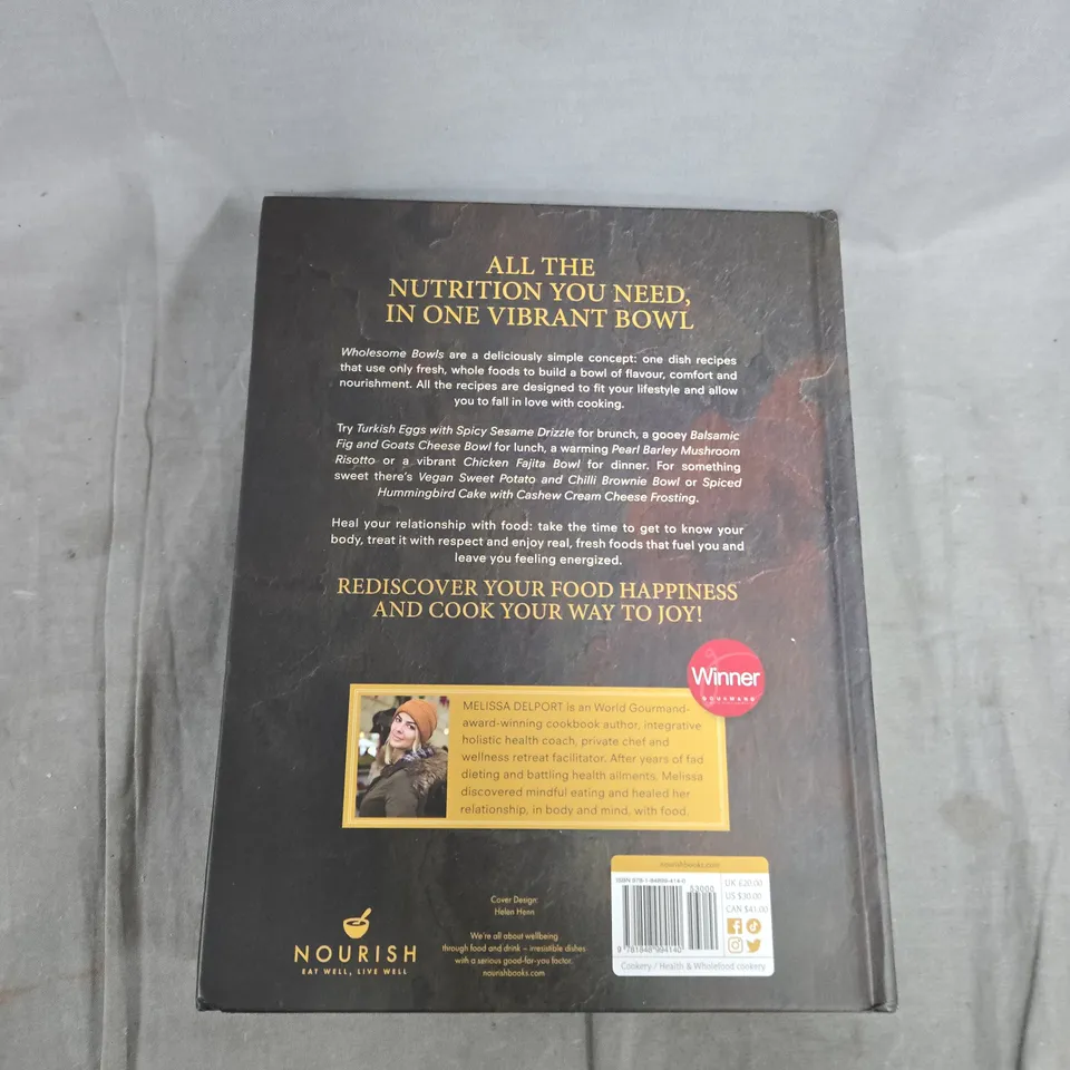 WHOLESOME BOWLS BY MELISSA DELPORT HARDBACK