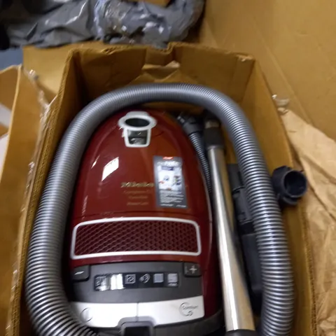 MIELE COMPLETE C3 PURE RED POWERLINE, BAGGED CYLINDER VACUUM CLEANER, CORDED