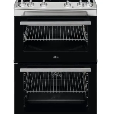 AEG 5000 SERIES 60CM ELECTRIC COOKER - STAINLESS STEEL CCX6501ACM