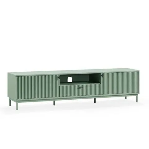 BOXED ELSIE EXTRA WIDE TV UNIT FOR TVS UP TO 75" - LILYPAD (1 BOX)