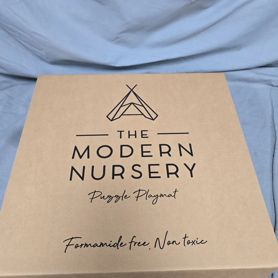 THE MODERN NURSERY PUZZLE PLAYMAT – FORMAMIDE-FREE, NON-TOXIC - 4 PIECES