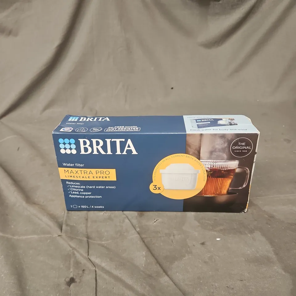 BRITA MAXTRA PRO LIMESCALE EXPERT WATER FILTER 3 PACK