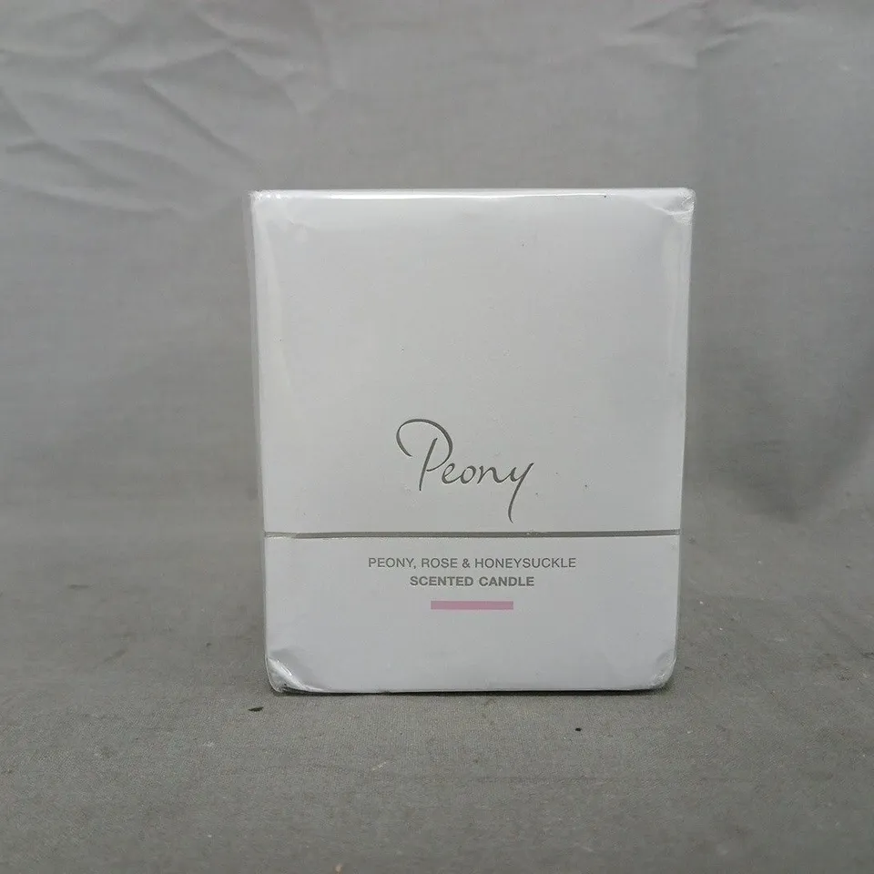 SEALED THE WHITE COMPANY PEONY SCENTED CANDLE