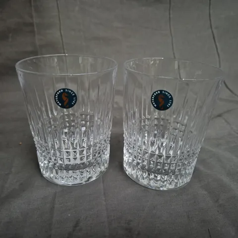 SET OF 2 WATERFORD GLASSES