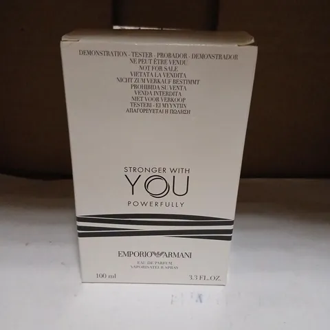 BOXED STRONGER WITH YOU POWERFULLY EMPORIO ARMANI EAU DE PARFUM 100ML